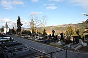 Čeština: Hřbitov v Prachaticích. English: Cemetery in Prachatice, South Bohemia, Czechia.