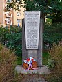 Praha - Vysočany, Nemocniční, pomník obětem 2. světové války