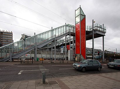 How to get to Prince Regent DLR Station with public transport- About the place