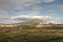 Blick auf den Profitis Ilias, den höchsten Berg der Insel