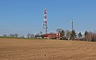Čeština: Vysílač u dálnice D1 ve Veselce, části obce Psáře English: Transmitter in Veselka, part of Psáře, Czech Republic.