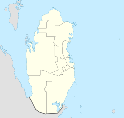 Location of Doha,Qatar