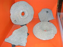 Scottish quern-stones, similar to the querns found at Folkestone Quern stones.JPG