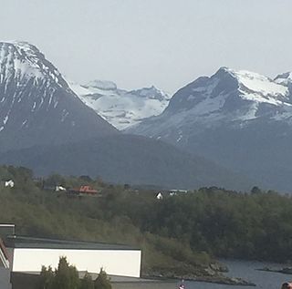 Råna mountain in Norway