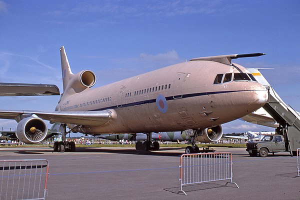 TriStar K1 ZD951 in Op GRANBY markings at the International Air Tattoo, July 1991.