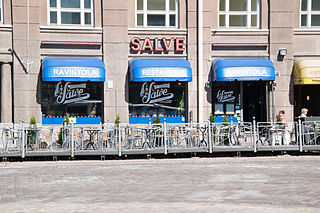 <span class="mw-page-title-main">Salve (restaurant)</span> Restaurant in Helsinki, Finland