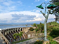 Rawal dam view from Rawal Lake View Park in Islamabad