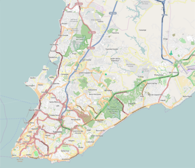 Mapa de localização/Região Metropolitana de Salvador