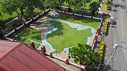 Relief Map of Mindanao by Jose Rizal in Dapitan City.jpg