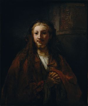 Christ with a Staff (1660s) Rembrandt The Apostle James the Less.jpg