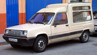 <span class="mw-page-title-main">Renault Express</span> Panel van built by Renault