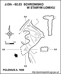 Plan jaskini