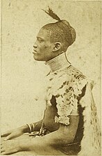 Homme Acholi, 1877-1880.