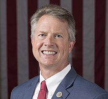 Marshall during the 115th Congress Roger Marshall official portrait (sqare cropped).jpg