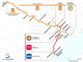 Thumbnail for File:Route map of S-train en.svg