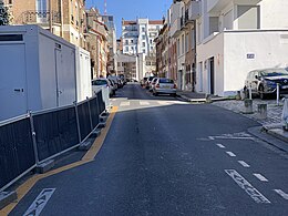 A Rue du Lieutenant-Chauré cikk illusztráló képe