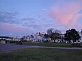 The Esplanade at Ryde, Isle of Wight at dusk.