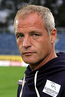 Heimo Pfeifenberger Austrian footballer and manager