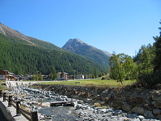 View of the Saaservispa