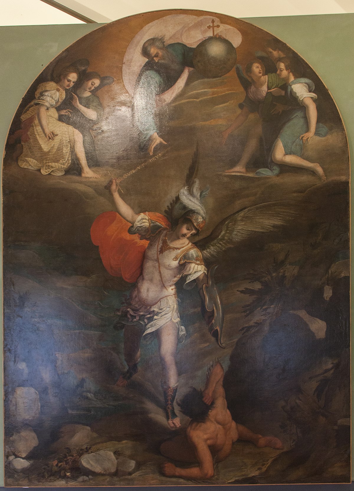 Dipinto San Michele Arcangelo - Emporio delle Passioni