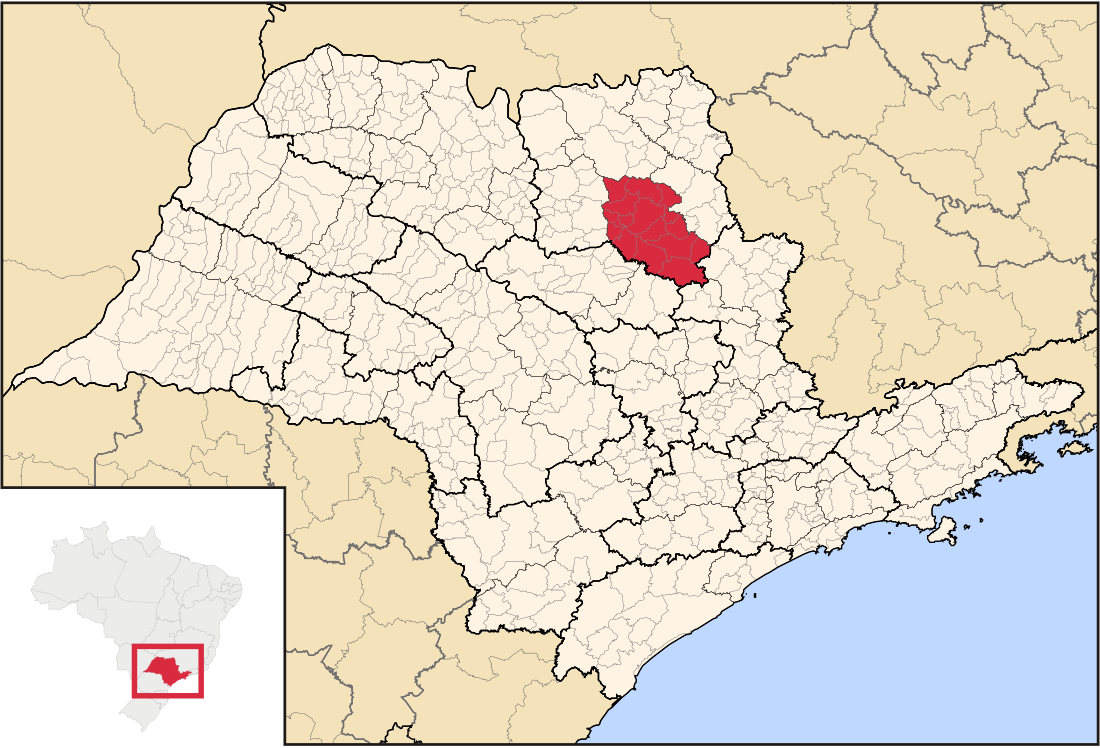 Microrégion de Ribeirão Preto