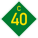 Main road C40