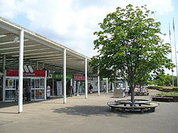 Shisui-Parkplatz auf der Schnellstraße Higashi-Kanto