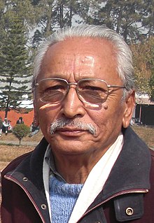 Shital Niwas Ram Baran Yadav, Uttam Nepali, Geeta Tripathee (cropped).jpg