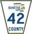 Simcoe Road 42 sign.png