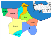 Districts of Sinop