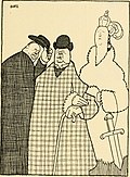 Bülow und Herr Ultramontanus. Das Zerwürfnis. VIII (1907) Illustrasjon: Hentet fra Skämtbilden och dess historia i konsten (1910)