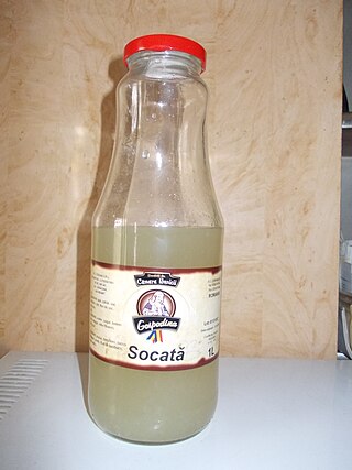 <span class="mw-page-title-main">Socată</span> Romanian soft drink