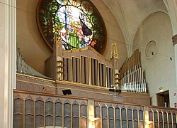 L'orgue.