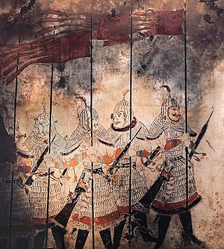 <span class="mw-page-title-main">Imperial Guards (Tang dynasty)</span> One of the military forces of Tang-dynasty China; guards of the Emperor