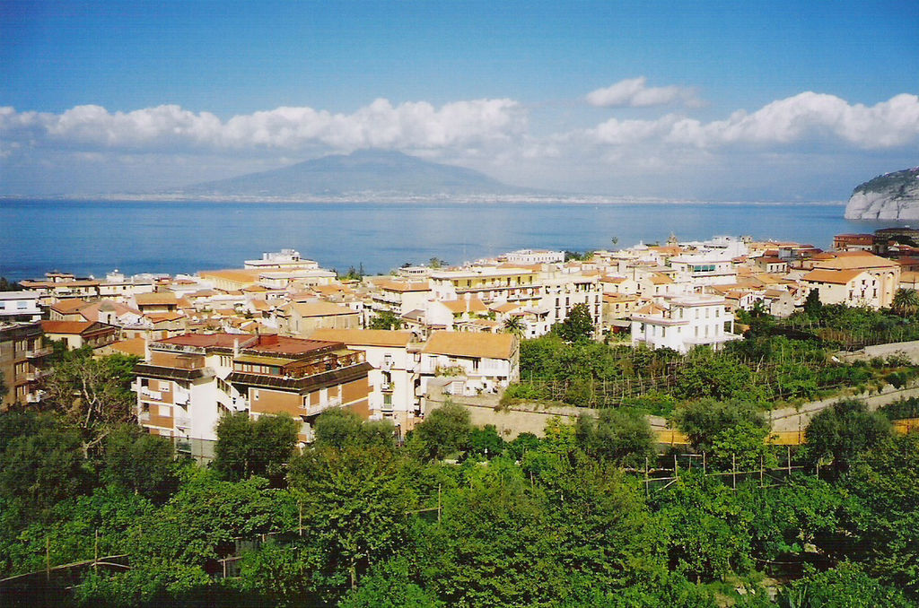 Sorrente et le Vésuve