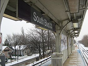 A South Boulevard (CTA) cikk szemléltető képe