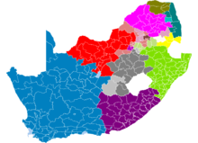 South Africa municipalities by language 2001.png