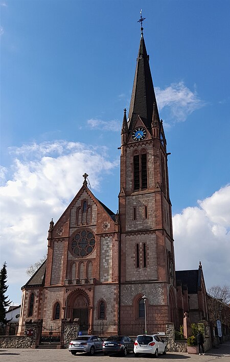 St. Nazarius Ober Roden Südansicht