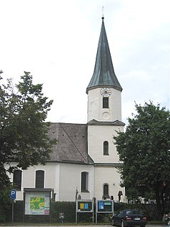 <span class="mw-page-title-main">Brunnthal</span> Municipality in Bavaria, Germany