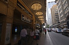 Art deco entrance to the State Theatre, Market Street State theater - panoramio.jpg