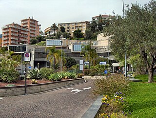 <span class="mw-page-title-main">Sanremo railway station</span> Railway station in Sanremo, Italy