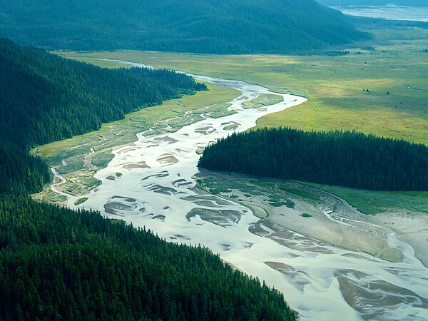 Image: Stikine River delta in Alaska