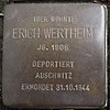 Stolperstein Bad Bentheim Wilhelmstraße 31a Erich Wertheim