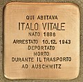Stolperstein für Italo Vitale (Genova).jpg