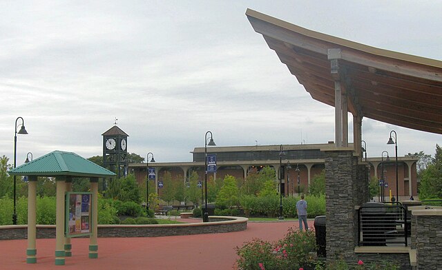 Ammerman campus with Huntington Library in background