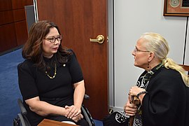 Tammy Duckworth and Jean Law