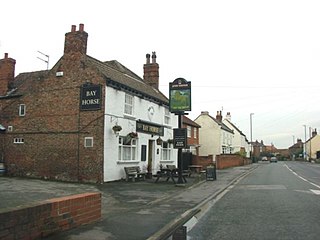 Barlby Village in North Yorkshire, England