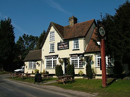 The Galley Hall public house.