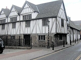 Leicester Guildhall Grade I listed seat of local government in Leicester, United Kingdom