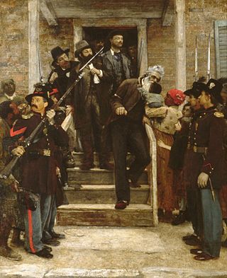 <i>The Last Moments of John Brown</i> Painting by Thomas Hovenden